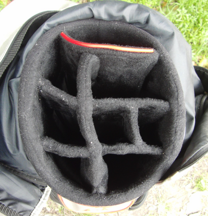8 Division Le Coq Sportif Trolley Cart Carry Golf Clubs Bag*