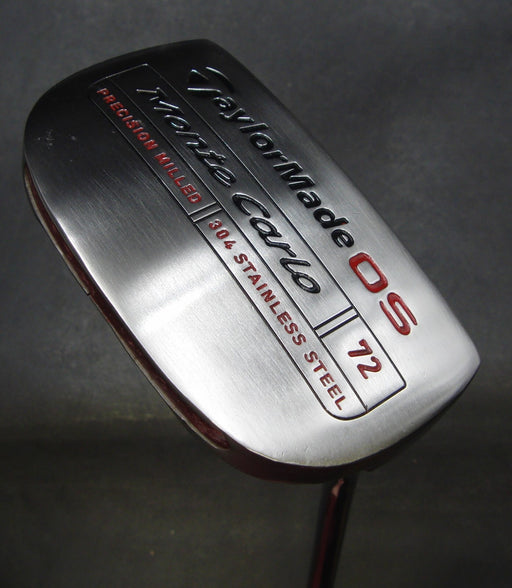 Taylormade OS Monte Carlo Putter Steel Shaft 87cm Length Zero Grip*