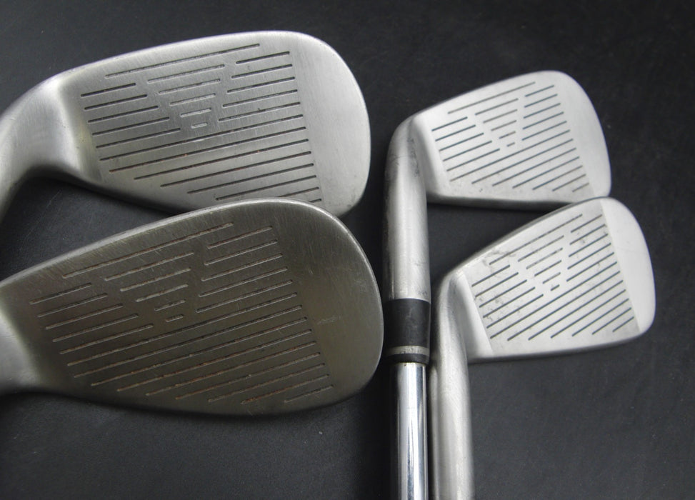 Set of 4x Lynx Black Cat MTW 3,4,9+SW Irons Regular Steel Shafts Lynx Grips