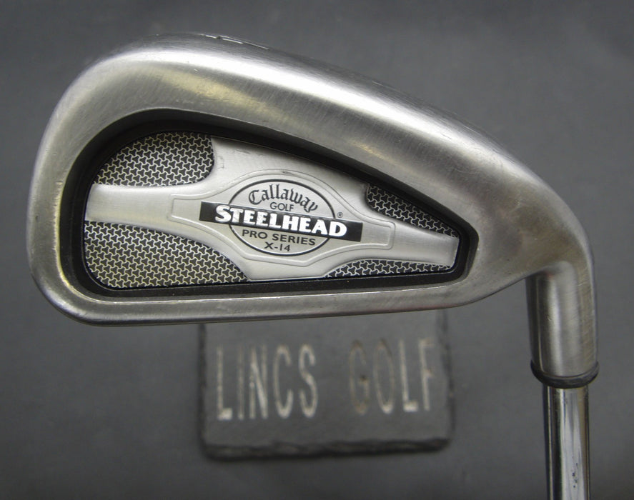 Callaway Steelhead Pro Series X-14 4 Iron Stiff Steel Shaft Callaway Grip
