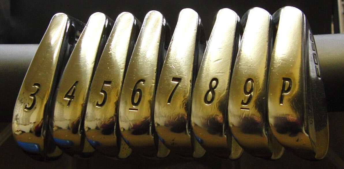 Set of 8 x Wilson Staff FG62 Irons 3-PW Stiff Steel Shafts Lamkin Grips