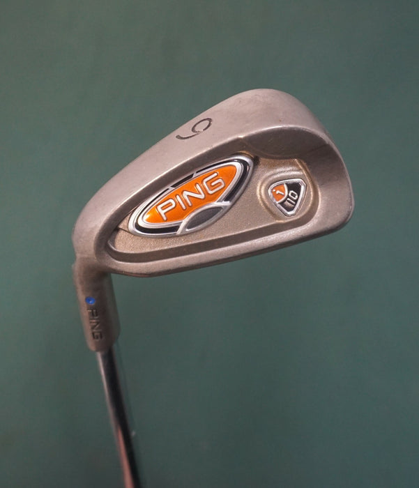 LeftHanded Ping i10 Blue Dot 6 Iron Regular Steel Shaft Ping Grip