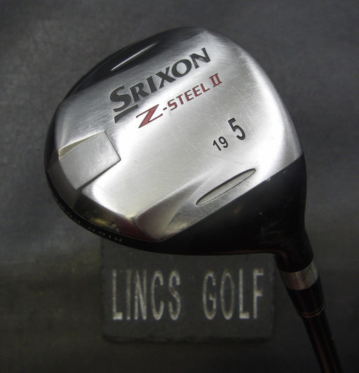 Srixon Z-Steel II 19° 5 Wood Stiff Graphite Shaft Srixon Grip with Head Cover
