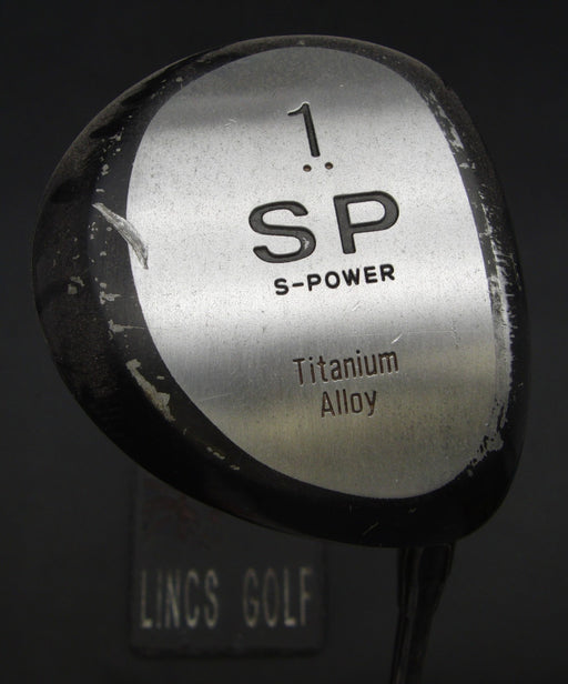 S-Power SP Titanium Alloy Driver Regular Graphite Shaft Golf Pride Grip