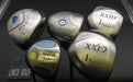 Set of 5x Multi Brands Drivers Stiff Graphite Shafts Black Grips