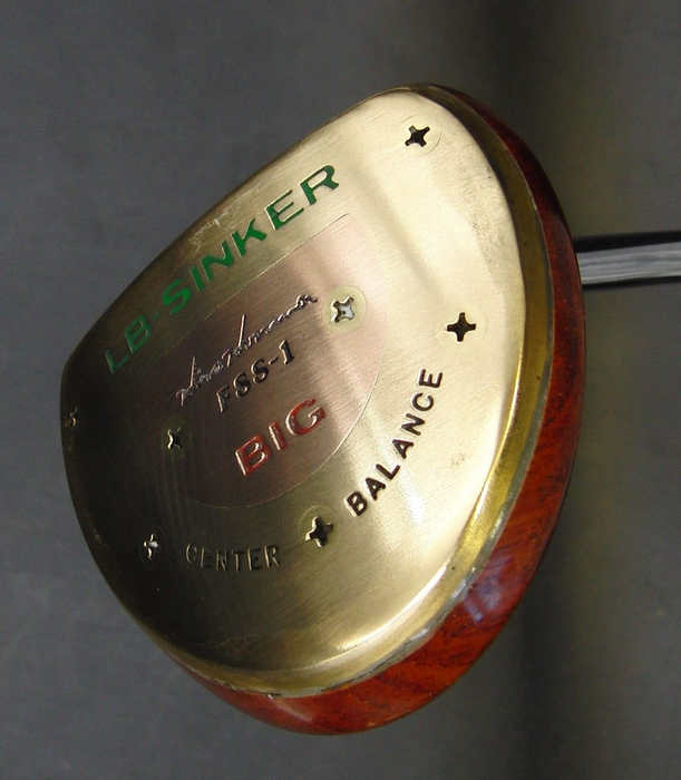 Honma LB-Sinker FSS-1 BIG Putter Steel Shaft 87cm Playing Length Honma Grip