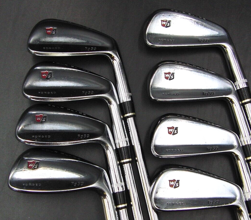 Set of 8 x Wilson Staff Tour Blade Forged FG59 Irons 3-PW Stiff Steel Shafts