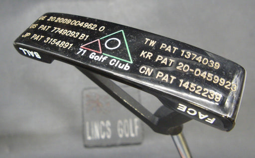 71 Golf Club Face Ball Putter Steel Shaft 88cm Length Psyko Grip