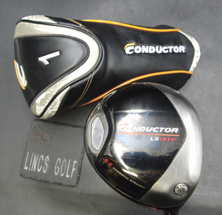 Maruman Conductor LX Deep 9.5° Driver Stiff Graphite Shaft PGM Grip & H/C