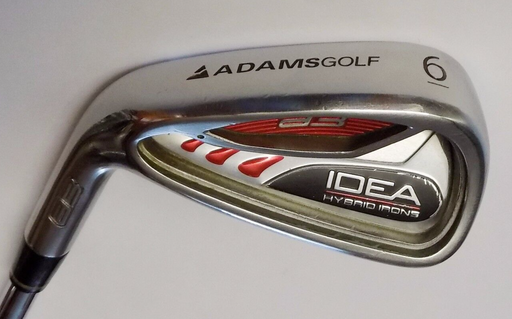 Left Handed Adams Golf Idea A3 6 Iron True Temper Lite Regular Steel Shaft
