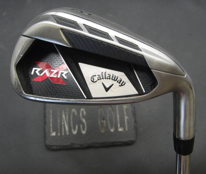 Callaway RAZR X 8 Iron Regular Steel Shaft Callaway Grip