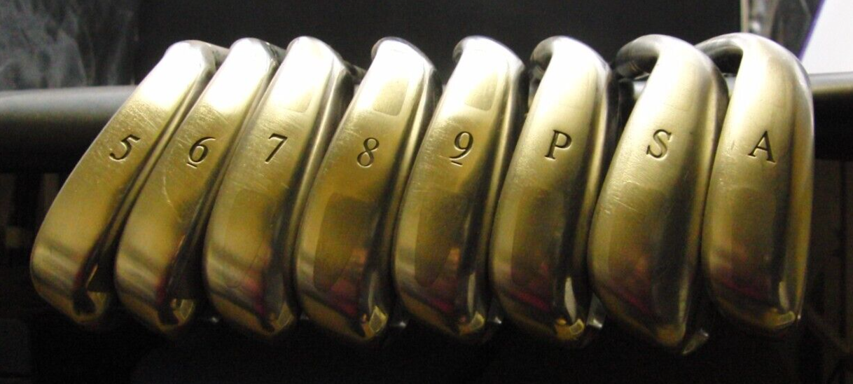 Set of 8 x Macgregor Mactec NVG Irons 5-SW+GW Regular Graphite Shafts