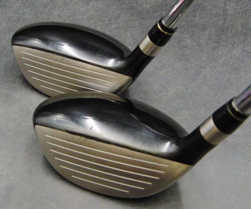 Set of 2 Japanese Royal Collection TRC 20° 3 & 23° 4 Hybrids Stiff Steel Shafts