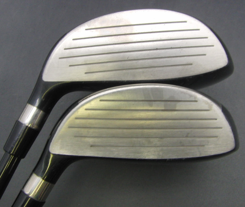 Set of 2x Bridgestone Tourstage X-FW 14° 3 & 17° 5 Woods Stiff Graphite Shafts