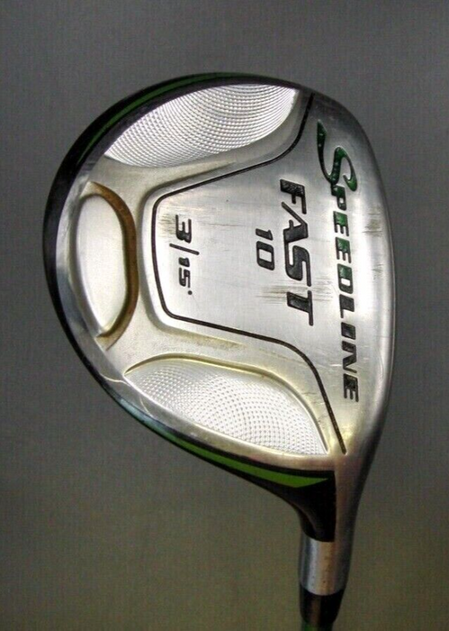 Adams Speedline Fast 10 15° 3 Wood Regular Graphite Shaft Golf Pride Grip