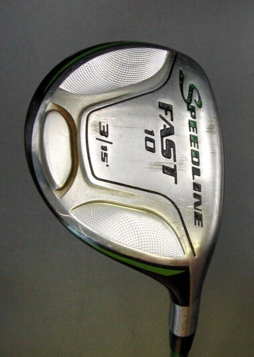 Adams Speedline Fast 10 15° 3 Wood Regular Graphite Shaft Golf Pride Grip