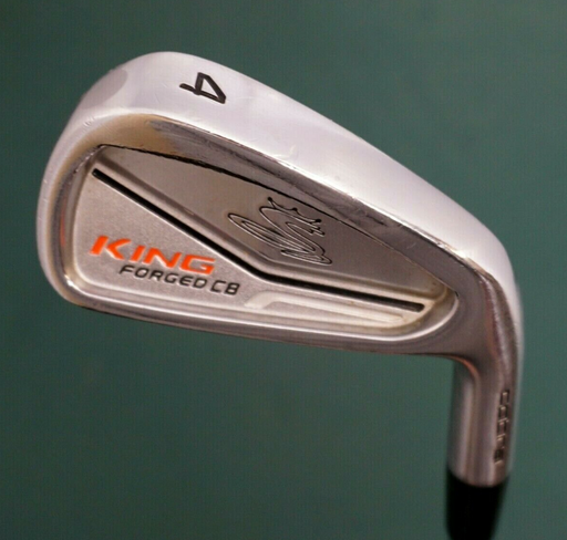 Cobra King Forged CB 4 Iron Stiff Steel Shaft Cobra Grip
