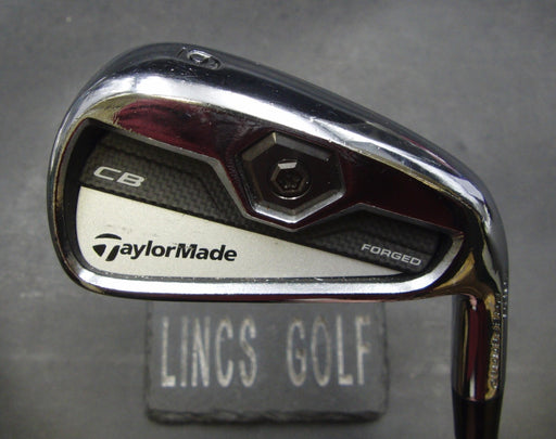 Taylormade CB Forged 6 Iron Stiff Steel Shaft Wedge Wood Grip