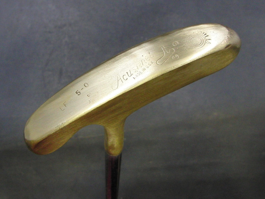 Bulls Eye Acushnet Putter Steel Shaft 87cm Length Royal Grip