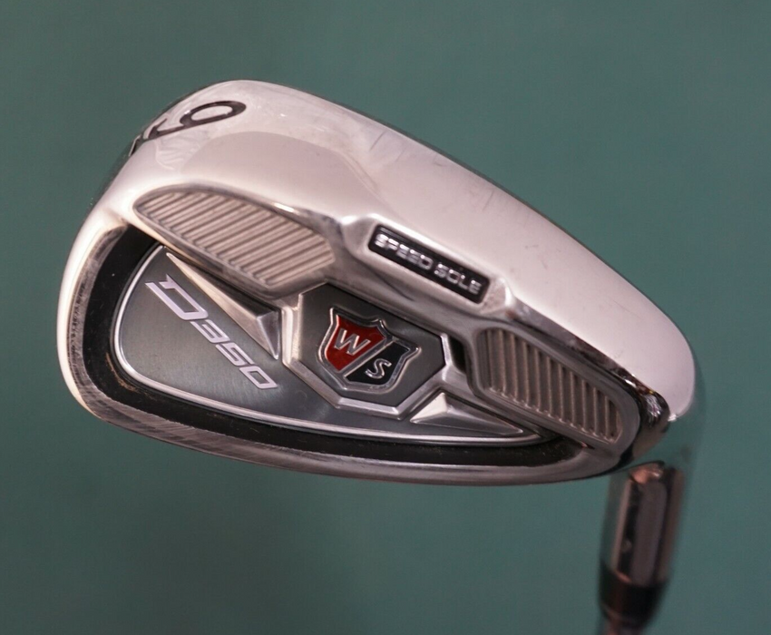 Wilson Staff D350 Speed Sole 9 Iron Uniflex Steel Shaft Super Stroke Grip
