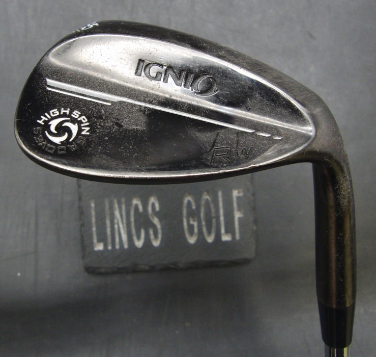 Ignio RW High Spin Grooves 65° Lob Wedge Regular Steel Shaft Golf Pride Grip