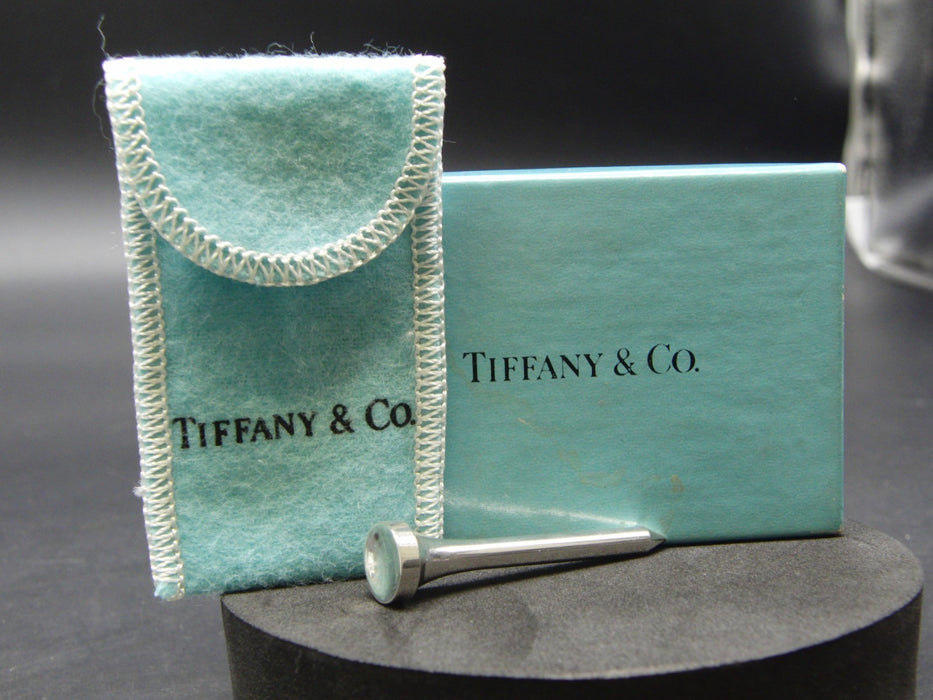 Tiffany & Co. Sterling Silver Golf Tee with Box Luxury Gift
