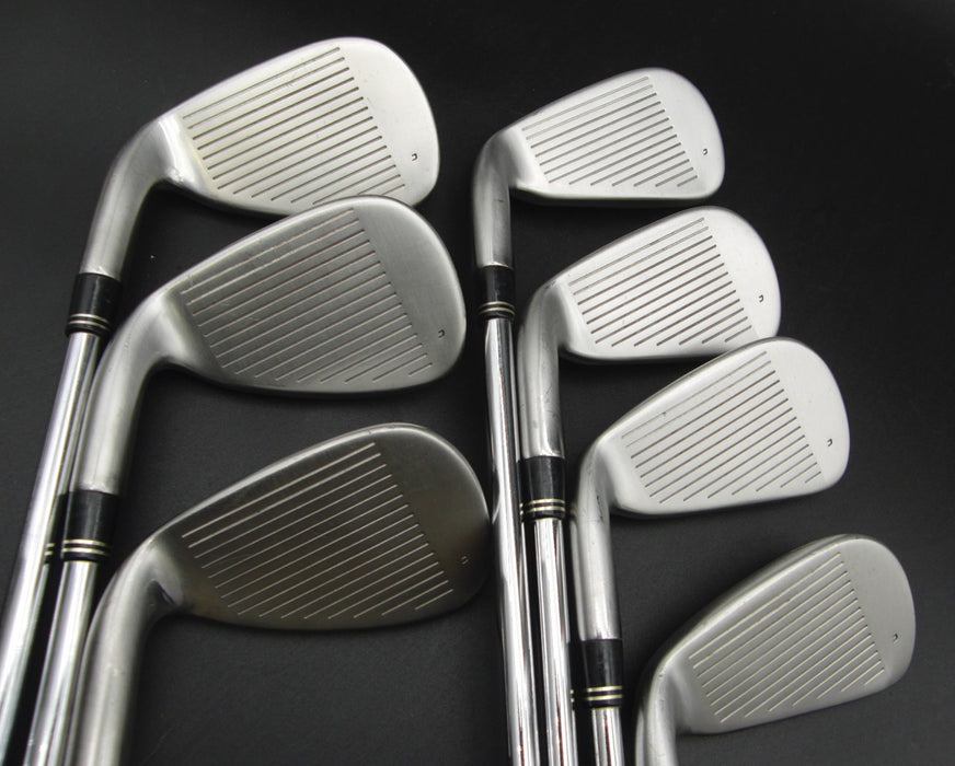 Set of 7x TaylorMade Burner Plus Irons 4-PW Stiff Steel Shafts TaylorMade Grips*