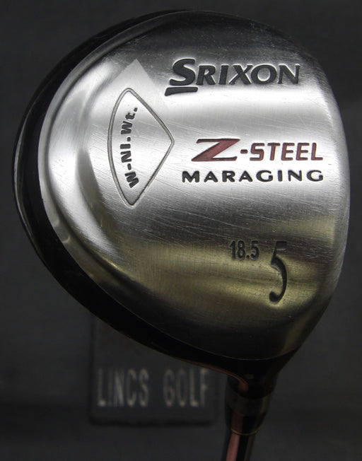 Srixon Z-Steel Maraging 18.5° 5 Wood Extra Stiff Steel Shaft Golf Pride Grip
