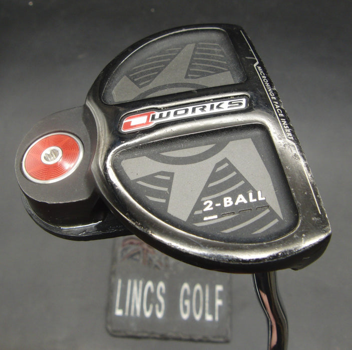 Odyssey OWorks 2-Ball Putter 85cm Length Steel Shaft Nexgen Grip*