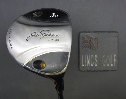 Jack Nicklaus NTM-J01 15° 3 Wood Regular Graphite Shaft Jack Nicklaus Grip