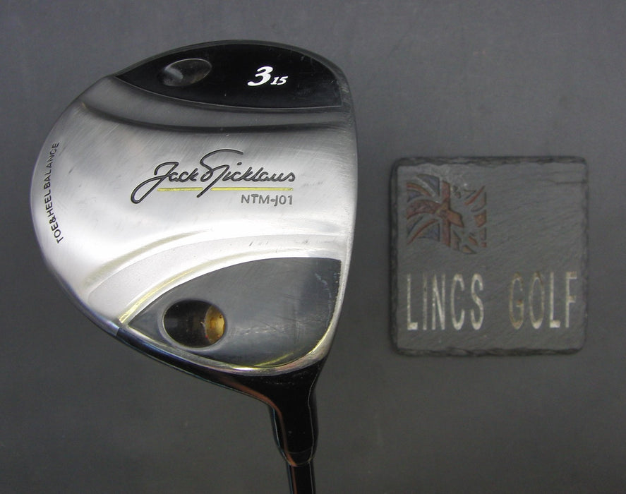 Jack Nicklaus NTM-J01 15° 3 Wood Regular Graphite Shaft Jack Nicklaus Grip