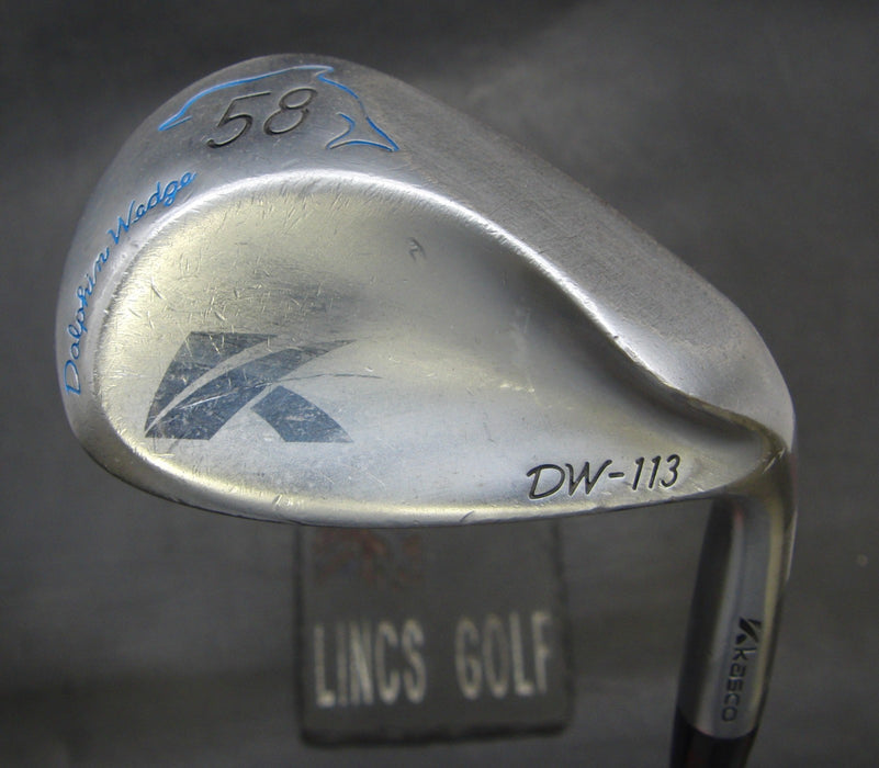 Kasco DW-113 58° Sand Wedge Regular Steel Shaft Golf Pride Grip