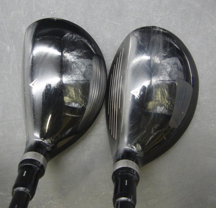 Set of 2 Tobunda Try Fit 22° 5+ 25° 7 Hybrids Stiff Graphite Shafts Try Fit Grip