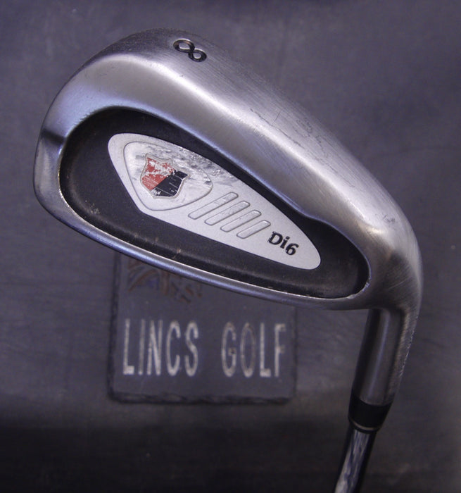 Wilson Di6 8 Iron Stiff Steel Shaft Golf Pride Grip