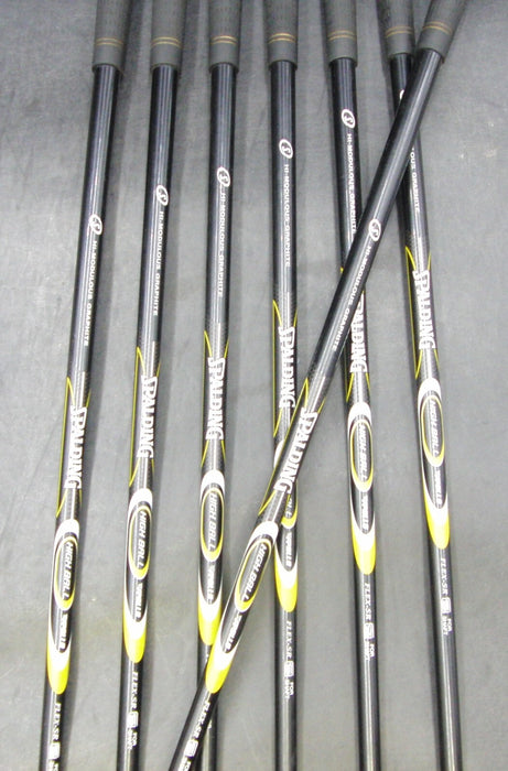 Set of 7 x Spalding High Ball Irons 5-PW+GW Regular Graphite Shafts