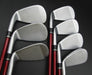 Set of 7x TaylorMade R9 Max Irons 4-PW Regular Graphite Shafts with Grips