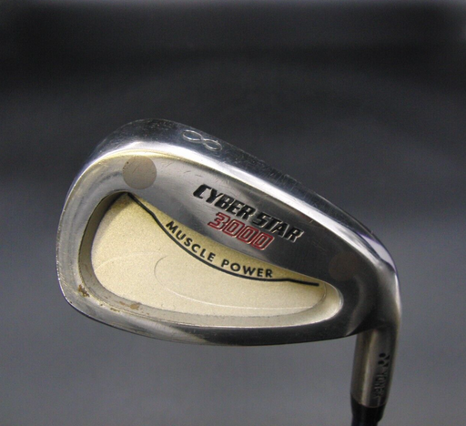 Yonex Cyber Star 3000 Muscle Power 8 Iron Stiff Graphite Shaft Golf Pride Grip