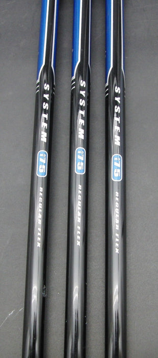 Set of 3 Callaway X18 4 Iron + 5 Iron + 6 Iron Regular Graphite Shafts