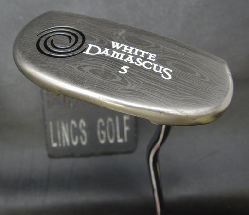 Odyssey White Damascus #5 Putter 87cm Length Steel Shaft Odyssey Grip*