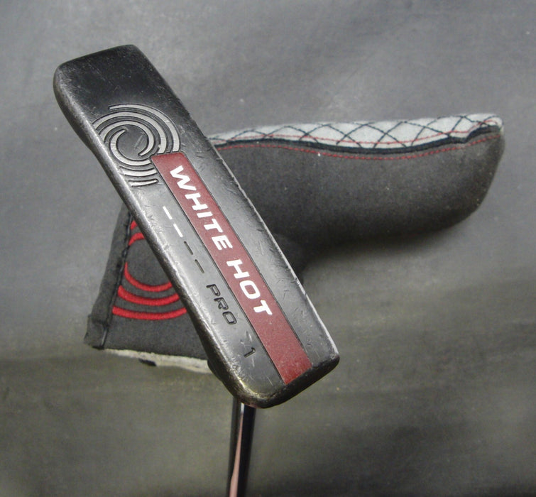 Odyssey White Hot Pro 1 Putter Steel Shaft 90cm Length Odyssey Grip + Headcover