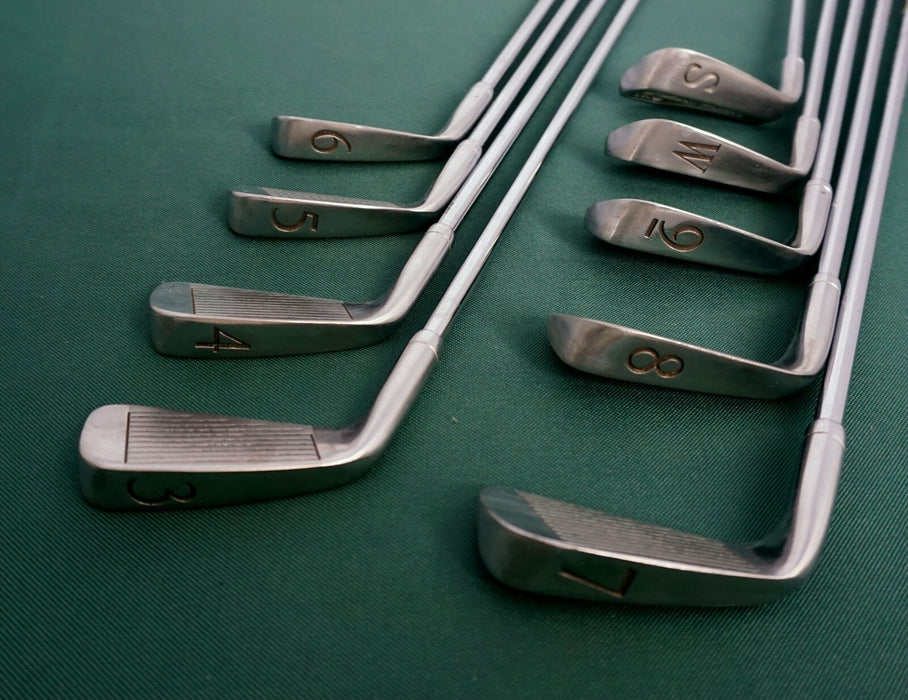 Vintage Set Of 9 x Slazenger Johnny Miller MKII Irons 3-SW Regular Steel Shafts