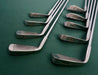 Vintage Set Of 9 x Slazenger Johnny Miller MKII Irons 3-SW Regular Steel Shafts