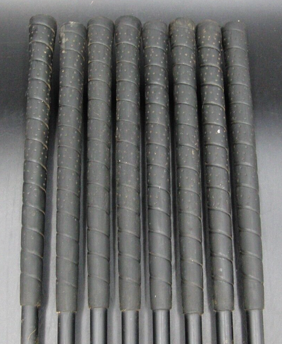 Vintage Set of 8 x Gary Player Black Knight Ti 162 Irons 3-PW Regular Graphite