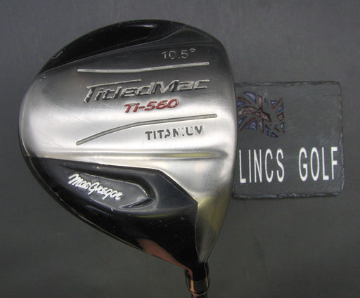Macgregor Titled Mac Ti-560 10.5° Driver Stiff Graphite Shaft Macgregor Grip