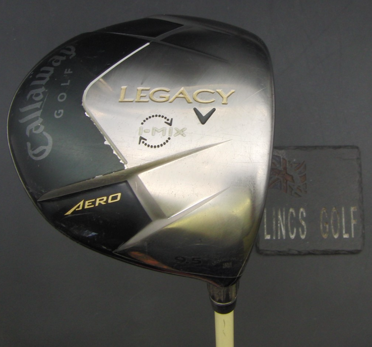 Callaway Legacy Aero I-Mix 9.5° Driver Stiff Graphite Shaft Callaway Grip