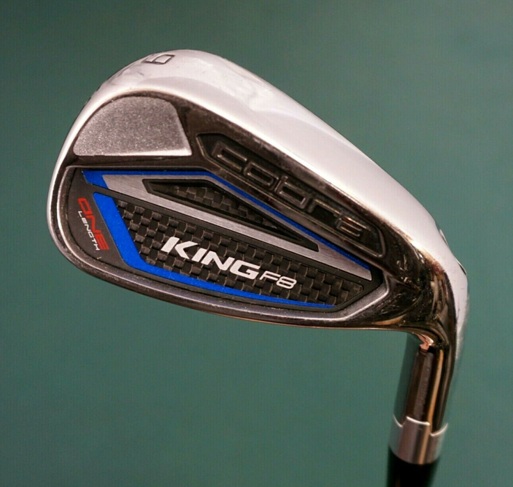 Cobra King F8 One 9 Iron Regular Steel Shaft Lamkin Grip