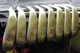 Set of 8x Nike Pro Combo Ti Face 4-PW + AW Irons Stiff Steel Shafts Nike Grips