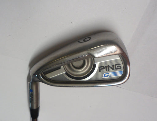 Left Handed Ping G Blue Dot 6 Iron True Temper S300 Stiff Steel Shaft Ping Grip