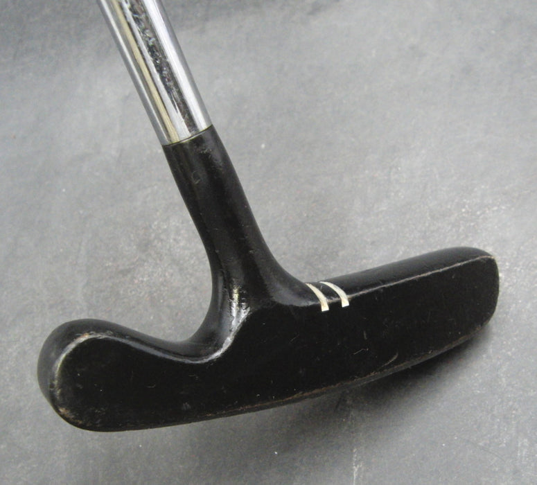 Original Black Ambidextrous Acushnet Bulls Eye Old Standard Putter 84cm Steel