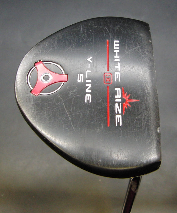 Odyssey White Rize V-Line 5 Putter 87cm Playing Length Steel Shaft Odyssey Grip
